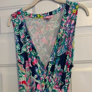 Lilly Pulitzer Colorful Floral Maxi Dress